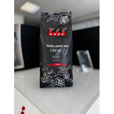 VÍTCAFÉ CREMA  zrno 1kg akční cena