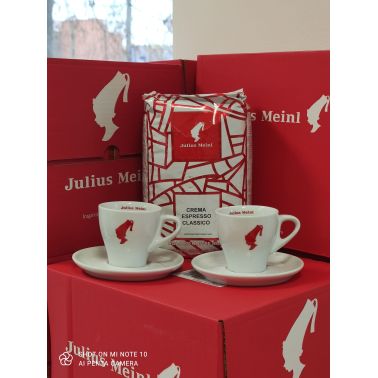 JULIUS MEINL Crema espresso 1 kg s šálky Velká káva 90ml