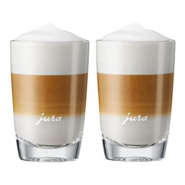 JURA Latte Macchiato sklo - sada 2 ks výška 220 ml