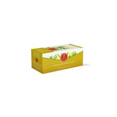 Julius Meinl Zelený čaj s citrónovou trávou a mátou 25 x 1,75 g