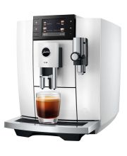 JURA E8 Piano White  CZ distribuce