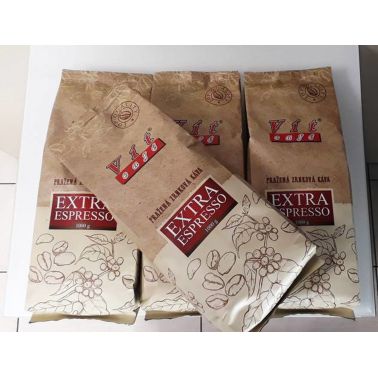 VÍTCAFÉ - 3+1 kg čerstvě pražená zrnková káva extra espresso