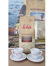 VÍTCAFÉ káva ESPRESSO + 2 šálky na espresso 50ml