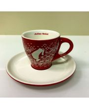 Julius Meinl vánoční šálek s podšálkem Espresso 50ml