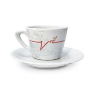 Vítcafé šálek s podšálkem Lungo espresso 120 ml