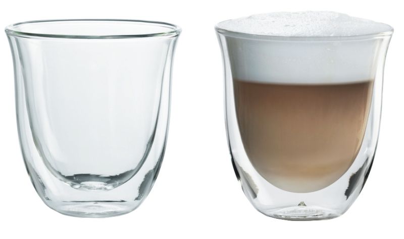 Delonghi set sklenic na Cappuccino