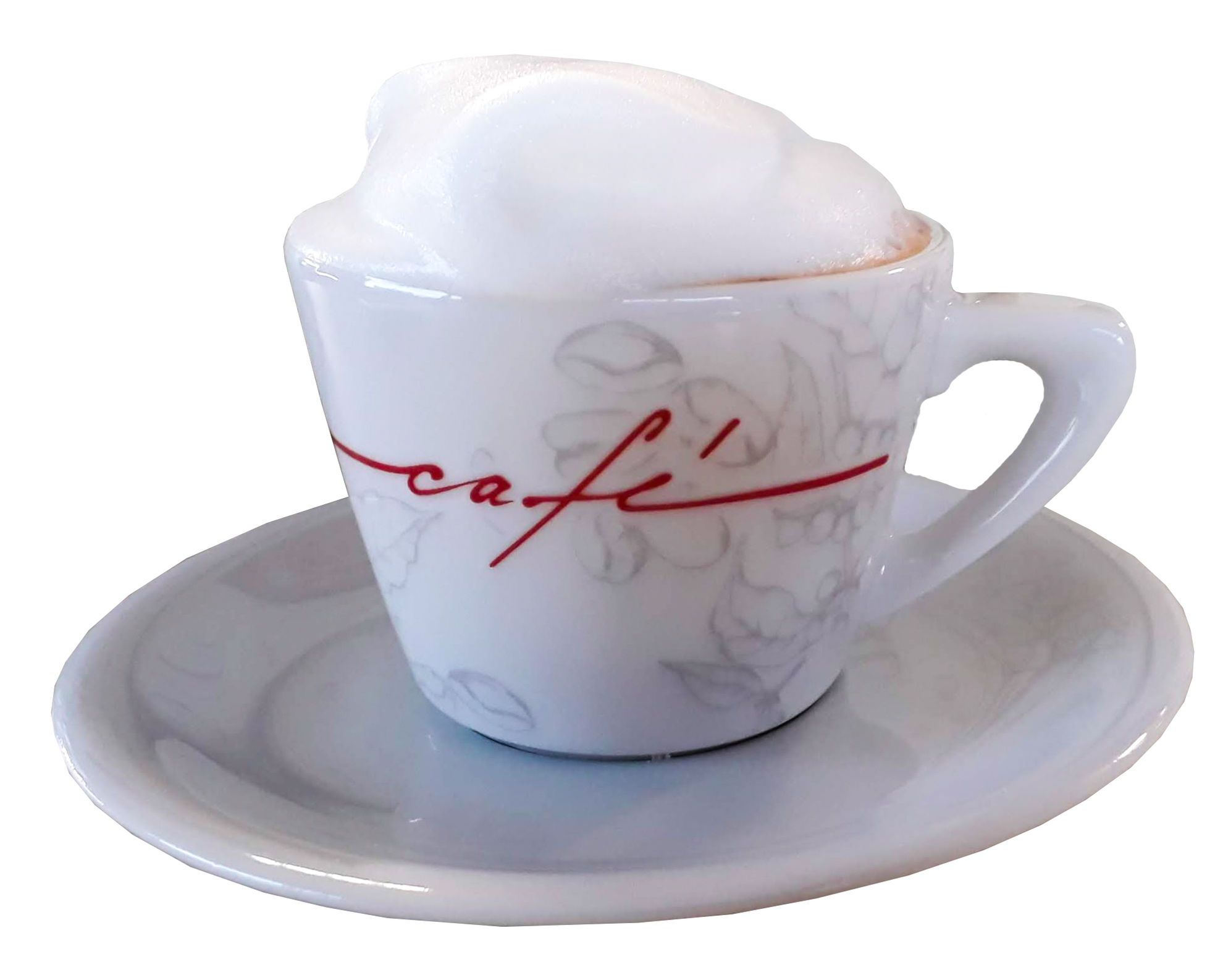Vítcafé šálek s podšálkem cappuccino