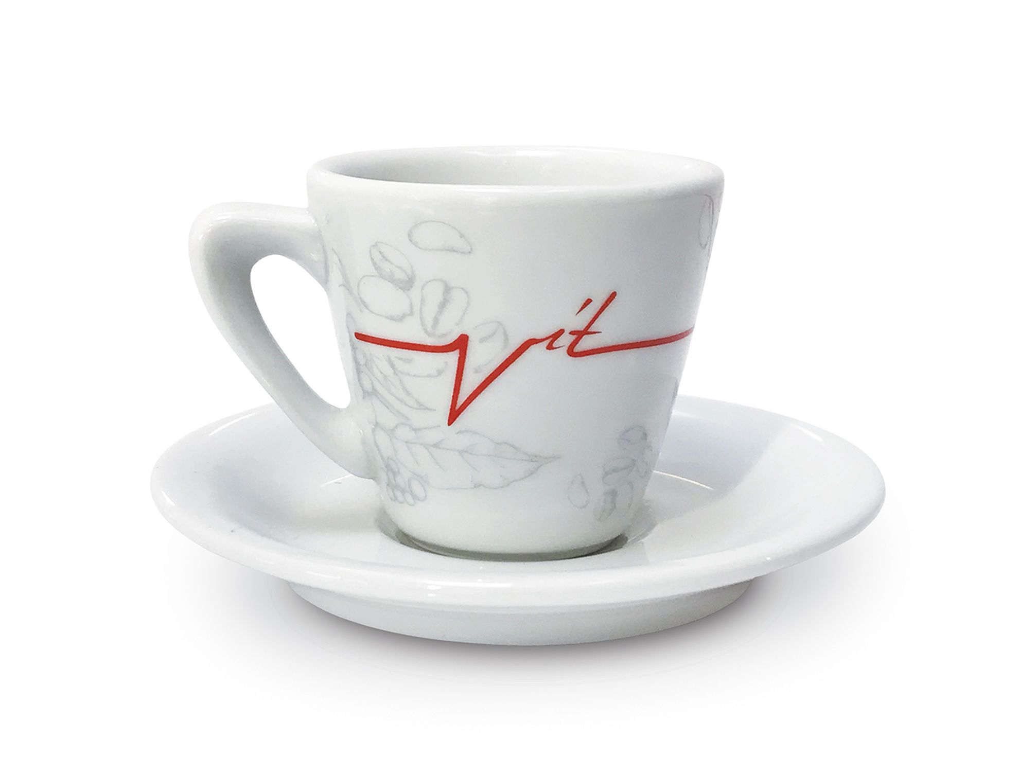 Vítcafé šálek s podšálkem espresso 50 ml