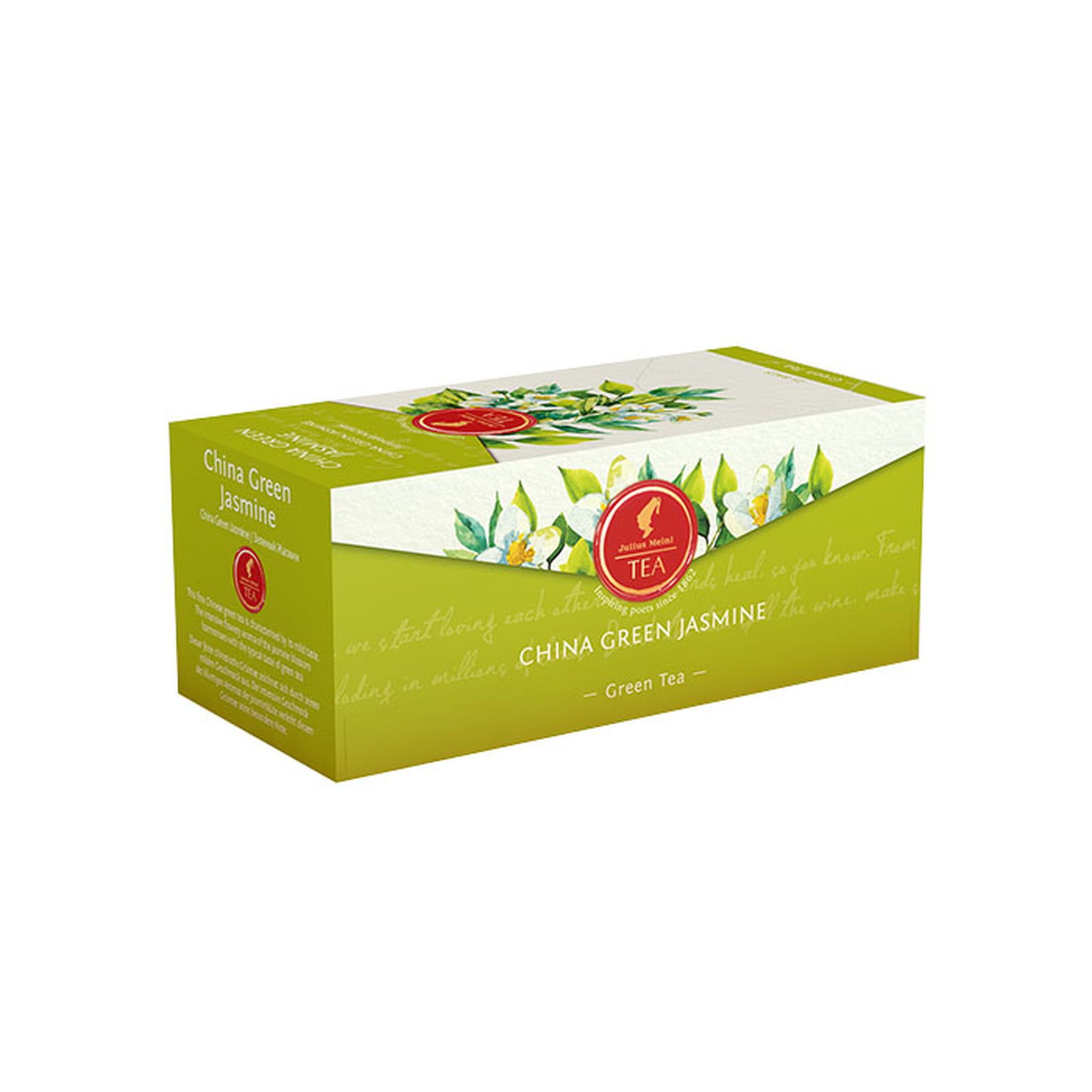 Julius Meinl Zelený čaj s citrónovou trávou a mátou 25 x 1,75 g