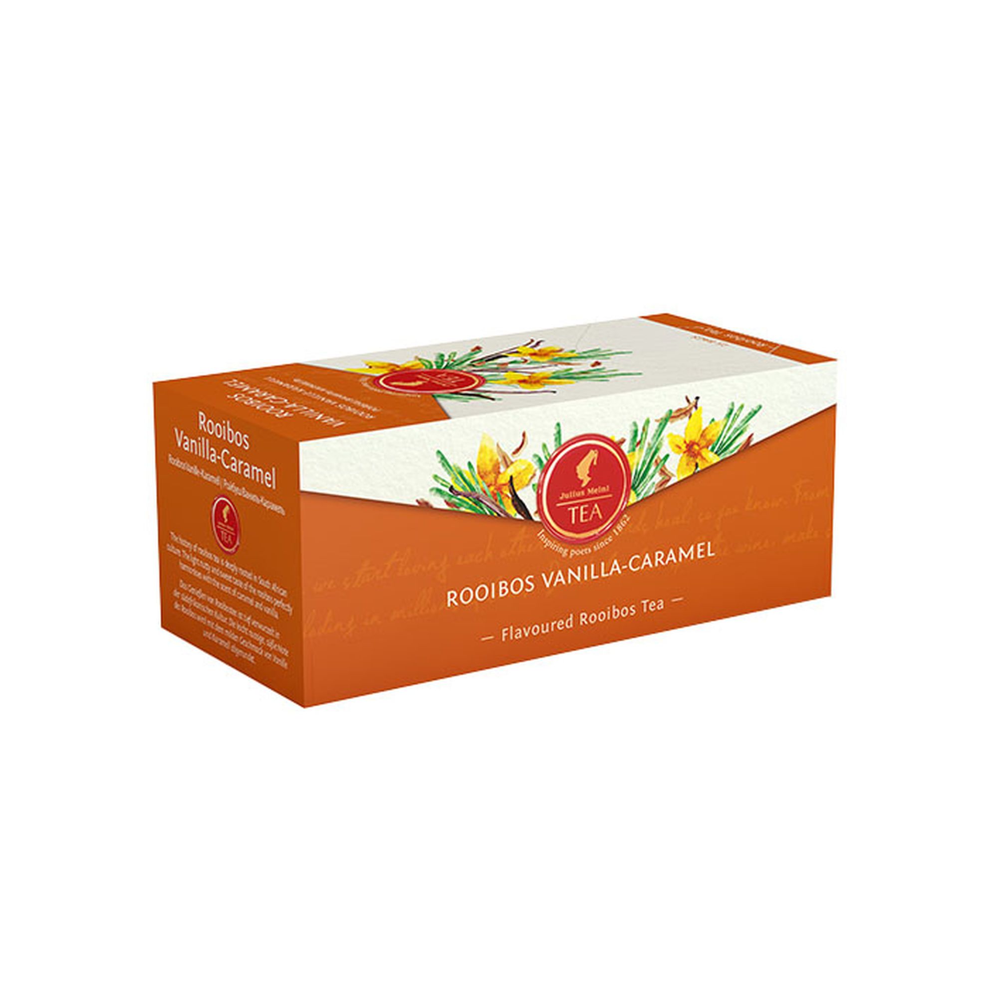 Julius Meinl Prémiový čaj Rooibos Vanilla-Caramel 25 x 2 g