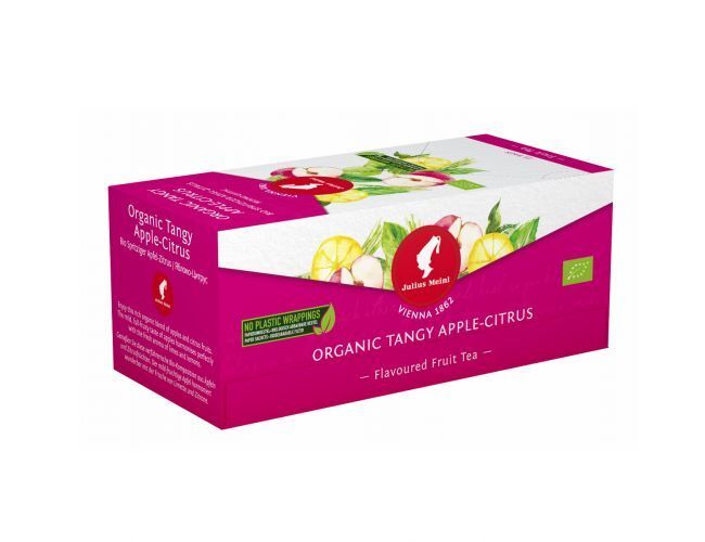 Julius Meinl Prémiový čaj Jablko a citrusové plody 25 x 2,5 g