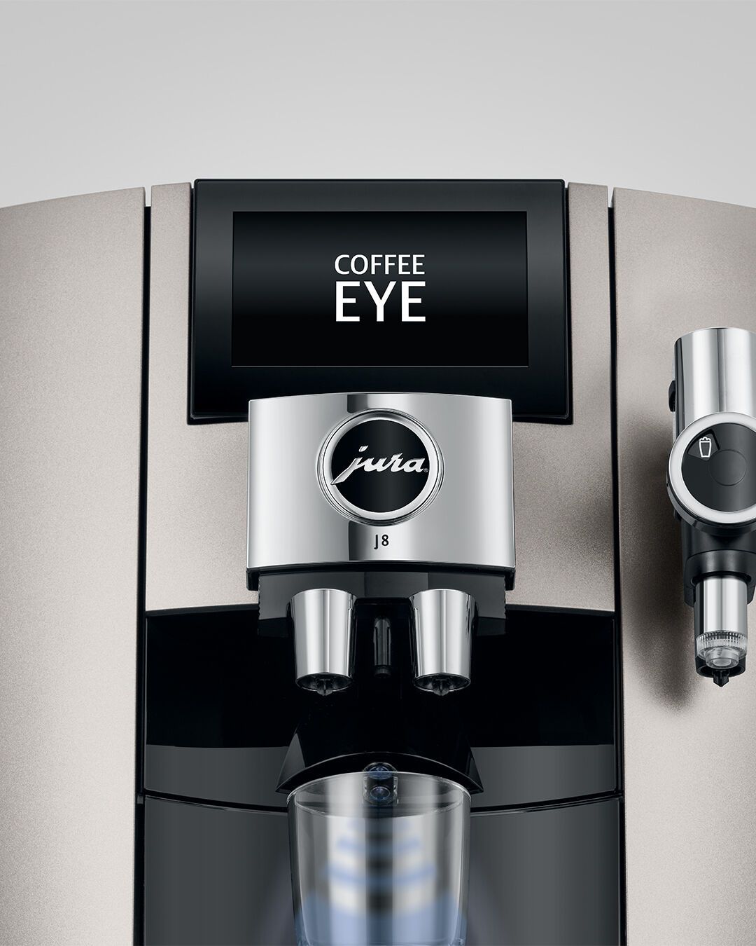 JURA J8 Midnight Silver - CZ distribuce