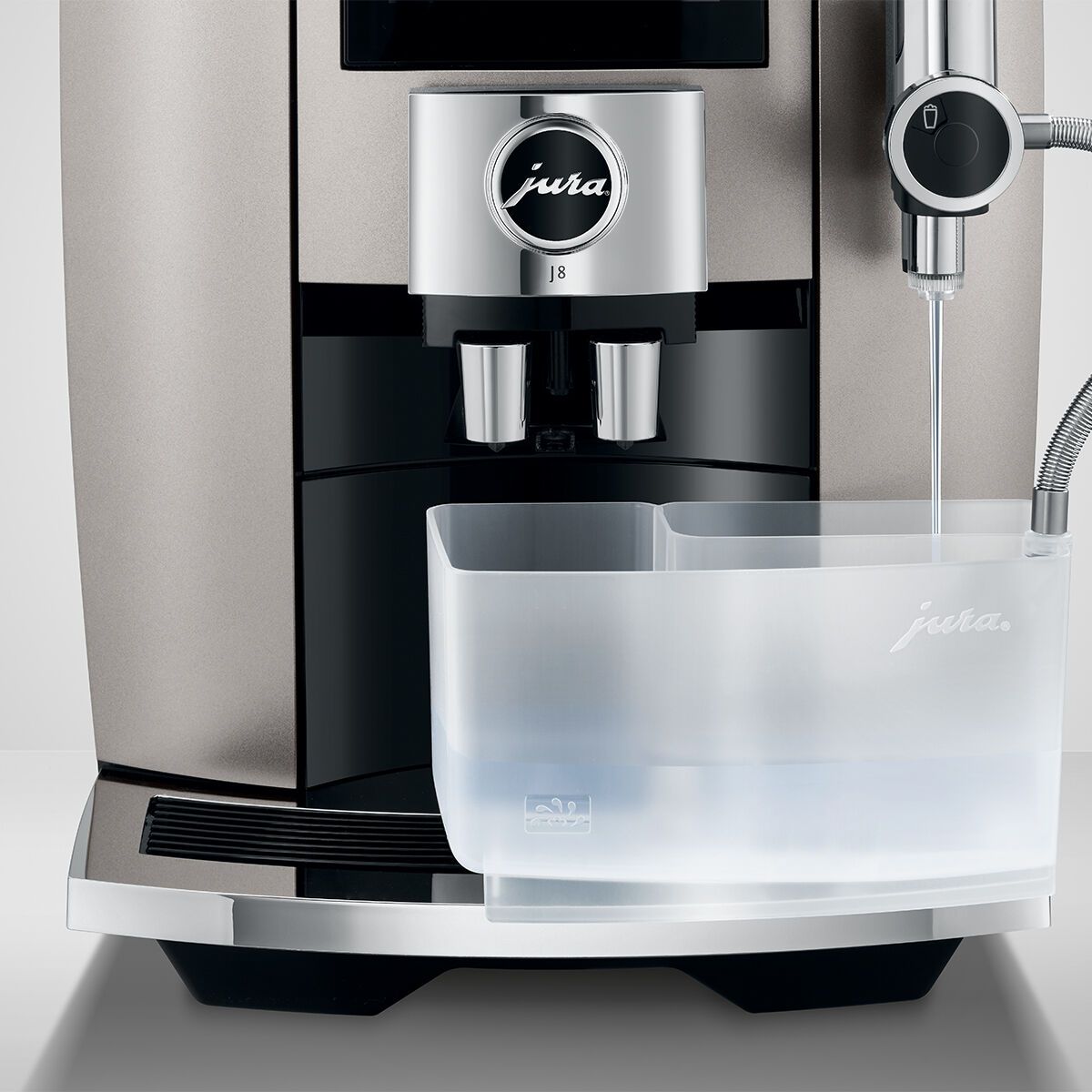 JURA J8 Midnight Silver - CZ distribuce