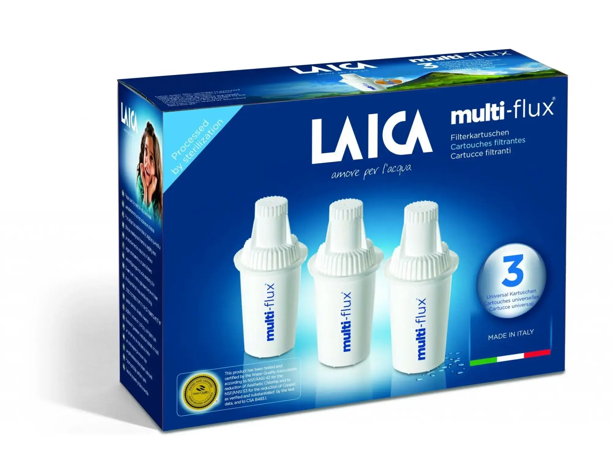 LAICA filtr classic - sada 3 ks