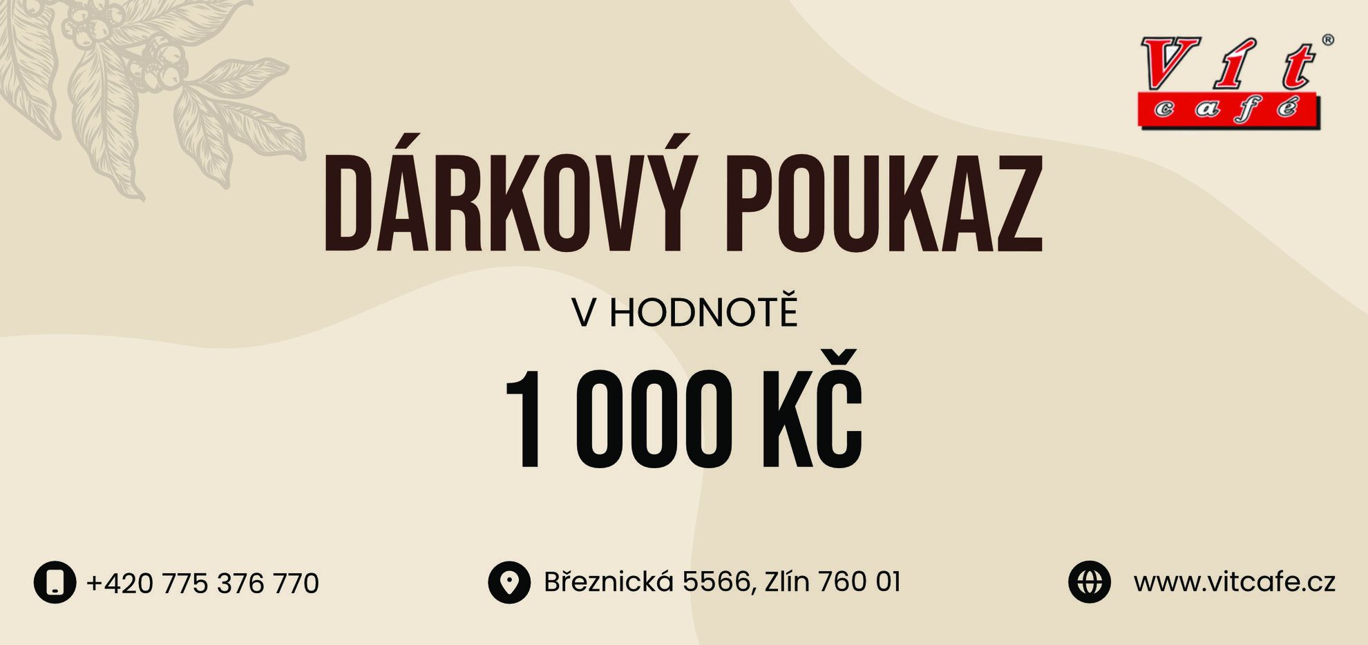 Dárkové poukazy