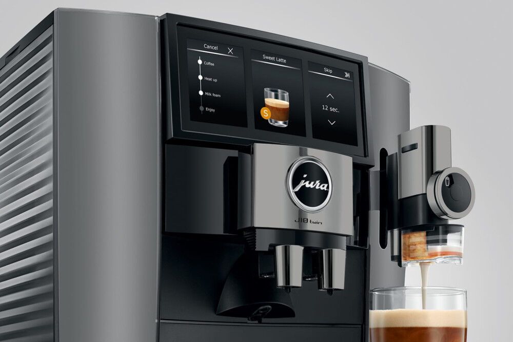 JURA J10 twin Diamond Onyx - CZ distribuce