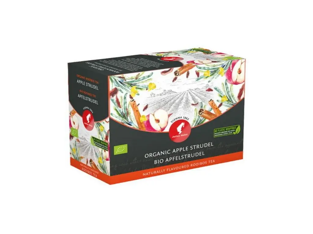 Julius Meinl Čaj Big Bags Bio Rooibos Apple Strudel 20 x 3,5 g